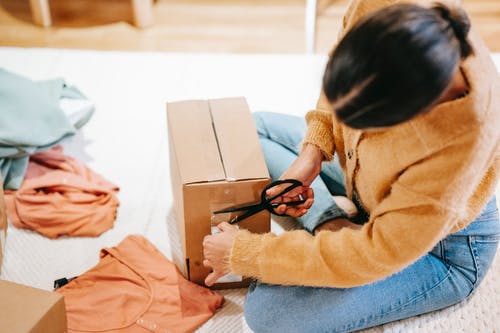 menggunakan parfum laundry