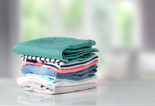packing laundry