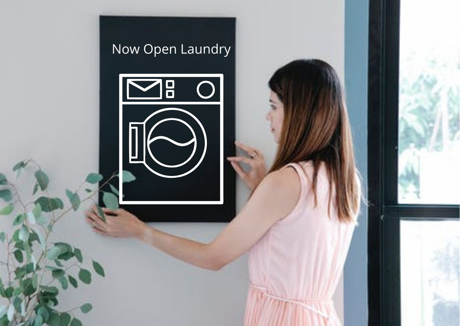 memperkenalkan outlet laundry